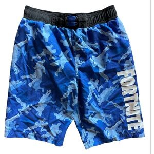 Youth medium boys swim trunks Fortnite theme boys size 8/10